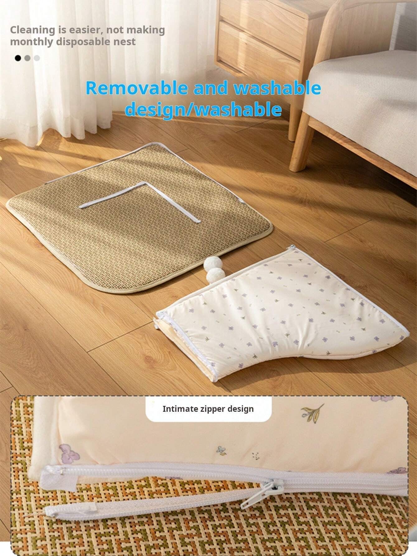 Pet Bed with Tunnel, 20Cm Large Entrance, Recommended for Various Sizes of Cats/Small Dogs, Soft Cozy Warm Material, Strong Support Prevents Collapse, Detachable for Easy Cleaning, Ideal for Cats/Dogs to Sleep/Play at Home Instead of Beds/Toys