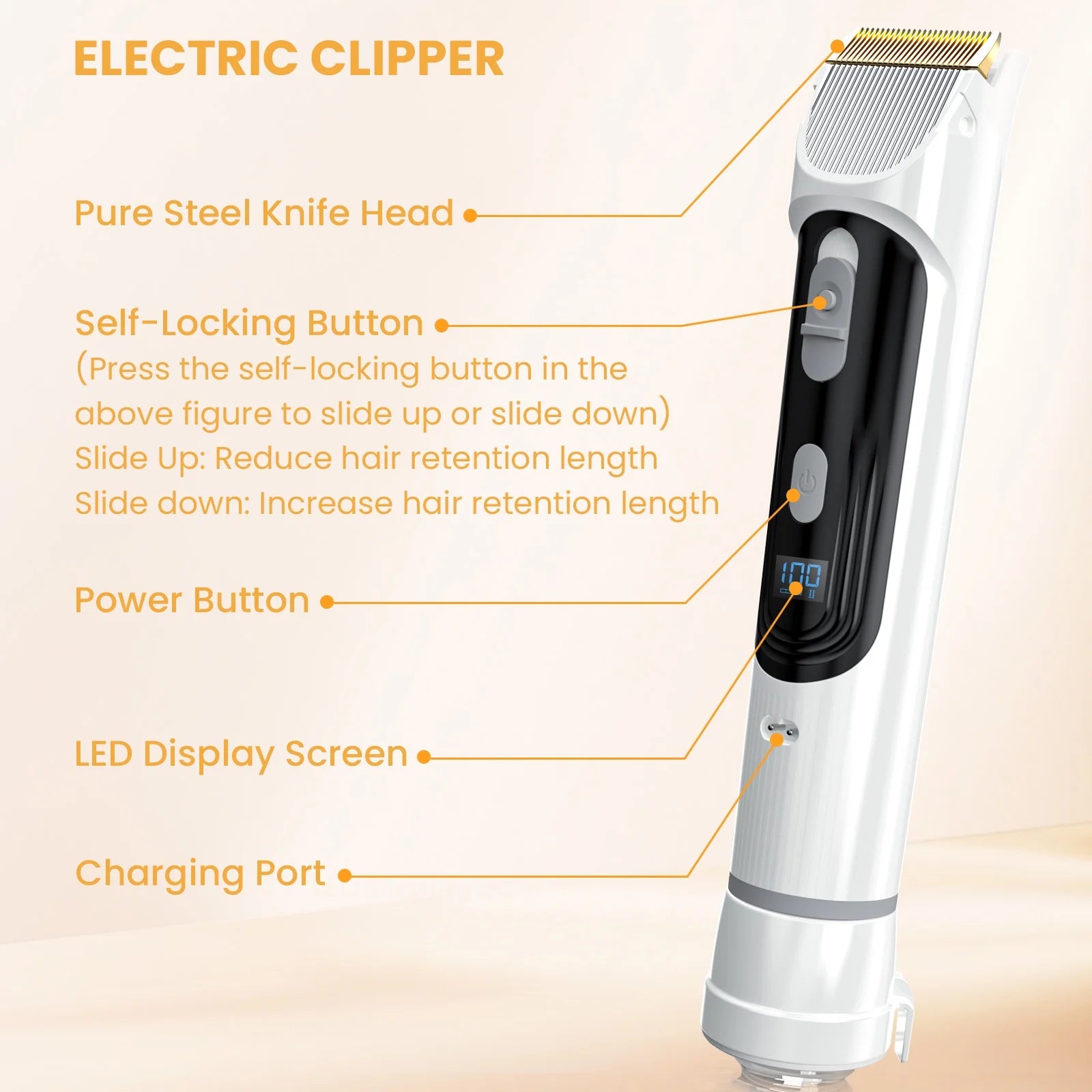 Pet Grooming Vacuum for Dogs & Cats, 13Kpa Suction, 5-In-1 Grooming Kit with Low Noise, 2.5L Dust Cup, Wireless Clippers, Deshedding Brush – Professional At-Home Pet Hair Cleaner